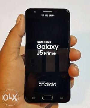 Samsung J5 prime black clour With bill and