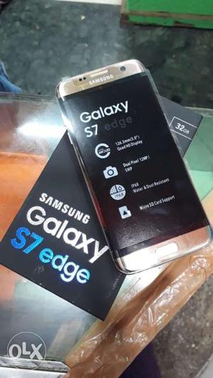 Samsung S7edge 32 gb single SIM sellers warranty