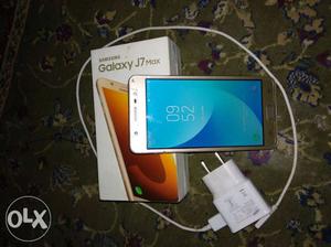 Samsung j7 max completely box with bill good