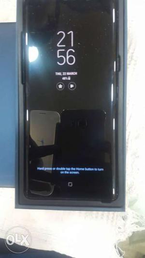 Samsung note 8 64gb black Indian warrnty only 1day used