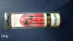Sealed pack ear phones Philips