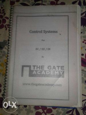 The Gate Academy Control System Book
