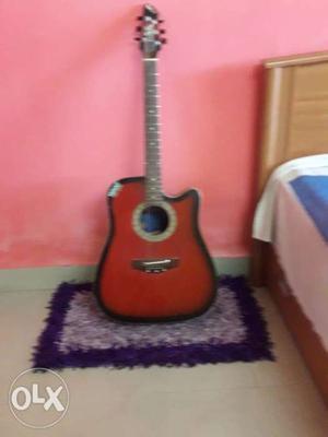 This guitar is not very old two years only. With