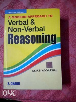 Verbal and non-verbal reasoning (RS Aggarwal) for MBA and