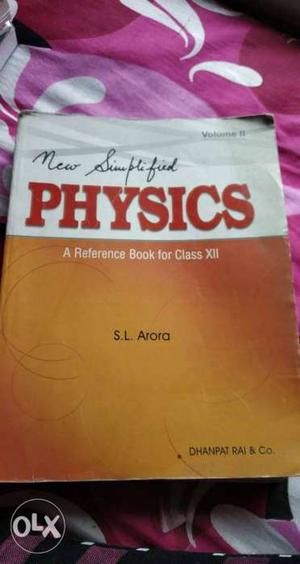 White And Brown Physics Book By S.L. Aroro