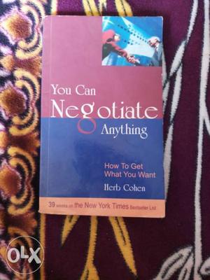 You Can Negotiate Book