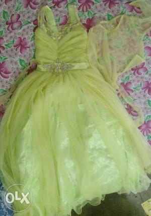 4years-6years child light green frock