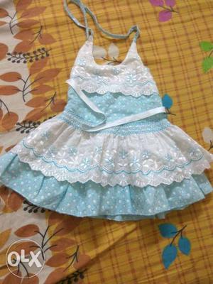 Beautiful Party Wear Frock for  months baby