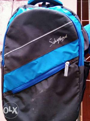 Black And Blue Skybird Backpack