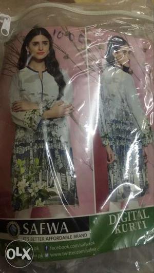 Branded kurties and dress material pure lawn