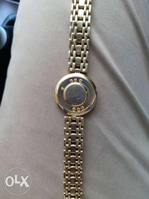 Chopard customised watch..18ct gold and diamonds