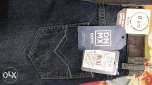 DNMX Brand Jeans pant for boys Low waist tapered