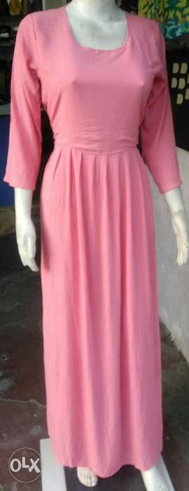 Exclusive Western Dresses With Pink Colour Nice
