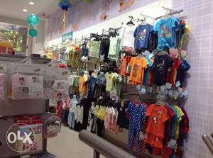 Kids branded garment and accessories msg for more