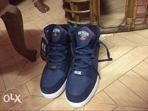 NBA navy blue original shoes ₹ TEAM ORLEANS S-10
