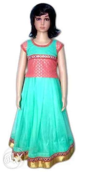 New brand langa & blouse 6 to 7 years 2 inches