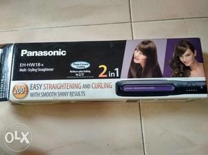Panasonic hair straightener and curler