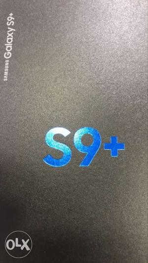SAMSUNG s9plus blue 17days old brand new