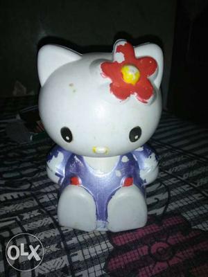 White Hello Kitty Figurine