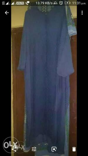 Women's Blue Sleeveless Dress