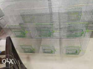 African 6 pair cages available double door And