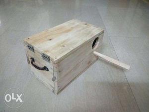 African love birds breedig Wooden Box