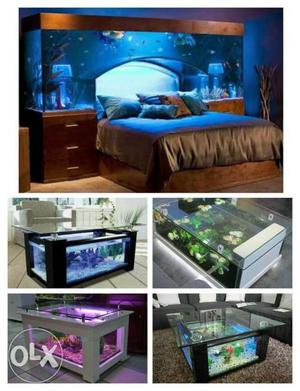 Aquarium bed() Table()