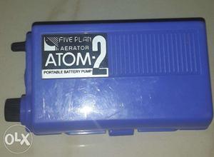 Atom portable battery air pump for fish tank for sale.