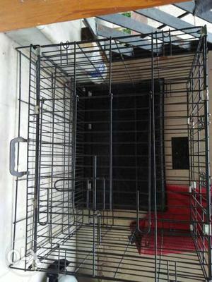 Dog Cage made of steel in very good condition