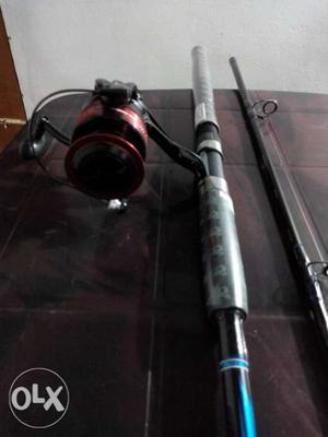 Fishing rod and reel pioneer 8 feet rod,15kg