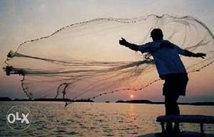 Gagra jal fishing net hand mad net contact sevan