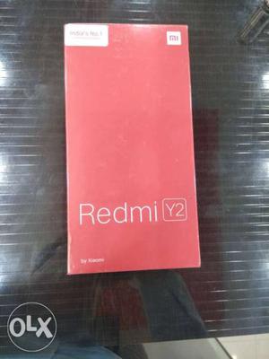 Redmi y2 3gb new sealed pack Rs.  Redmi note