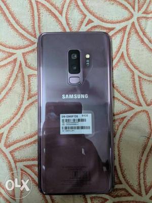 Samsung Galaxy S9 plus 64GB 3 month use 9th