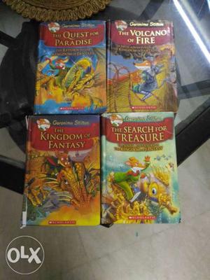 4 book, hard cover, 800 rd single 250rs