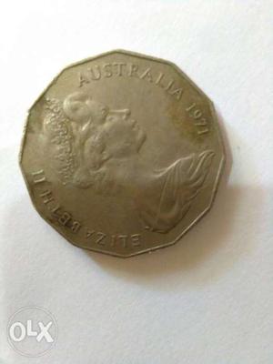 50 cent coin of  for sale