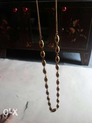Am want sell artificial gold colour chain