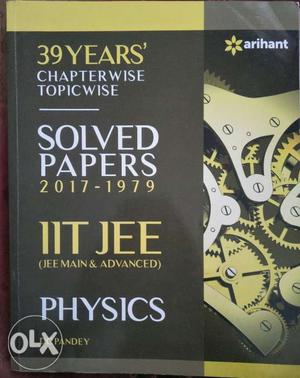 Arihant physics 39 years iit-jee solved papers