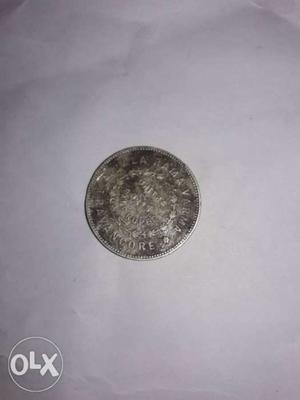 Bala varma coin half ruppe
