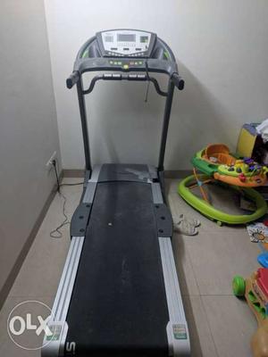 Black And Gray Stayfit Treadmill