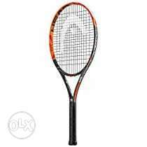 Black And Orange Tennis Racket MRP 