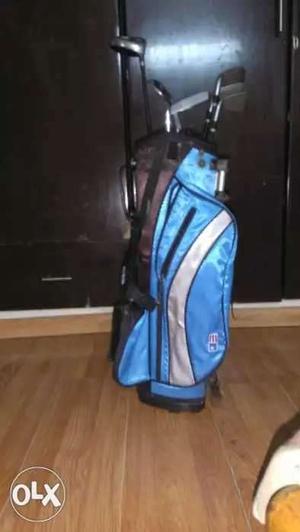 Blue And White Golf Bag