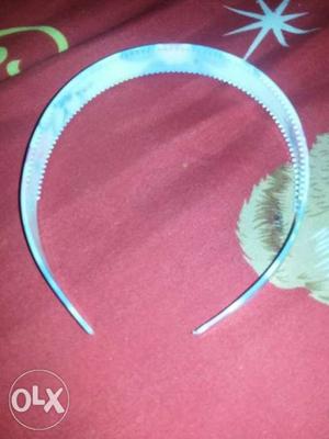 Blue Plastic Hairband