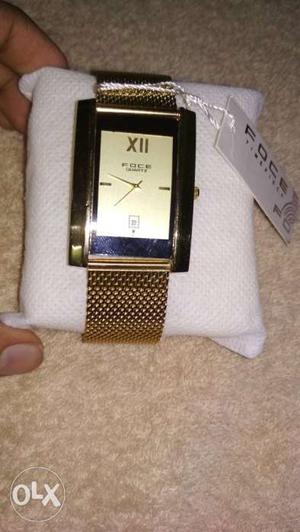 Brand new foce watch not used anytime 