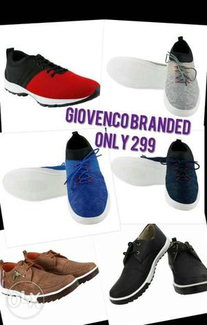 Branded giovenco shoes and 100% cotton Jogger