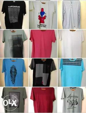 Branded t shirts at RS. 450 and buy 2 piece at Rs.800