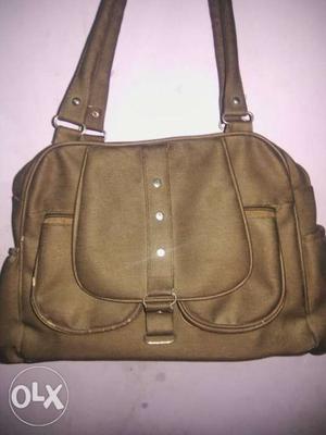 Brown hand bag only 5 month use very good
