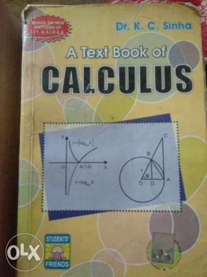 Calculus textbook by dr. K.c.sinha