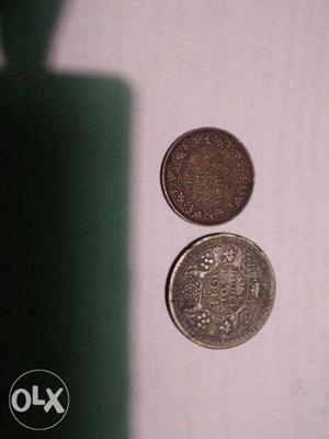 Coins belongs to George VI