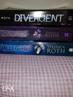 Divergent, Insurgent and Allegiant