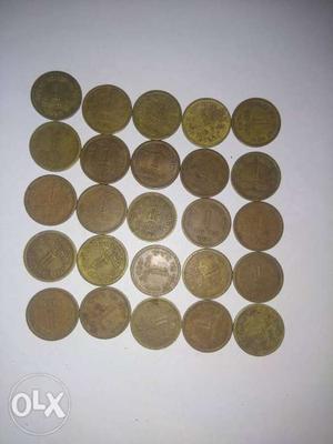 Ek naya paisa mix years 25 coins